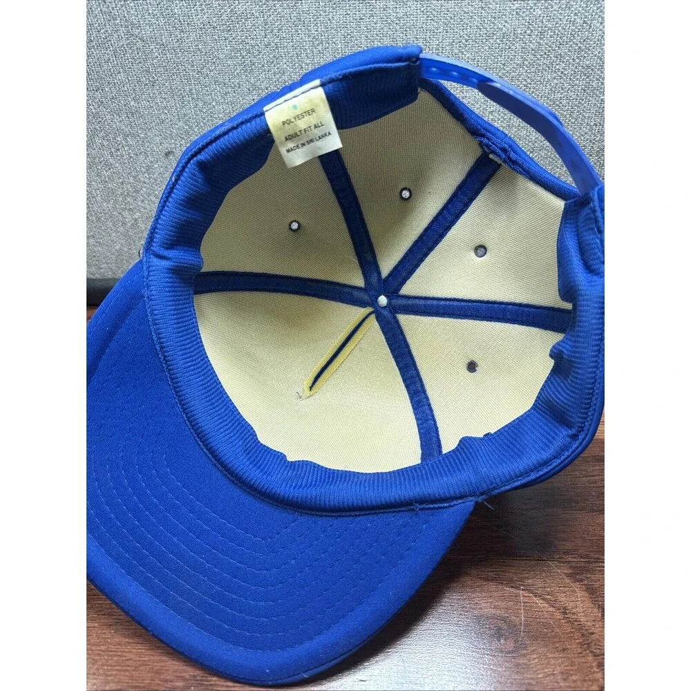 Vintage Mobile Oil Blue SnapBack Hat “ Hamilton Oil”